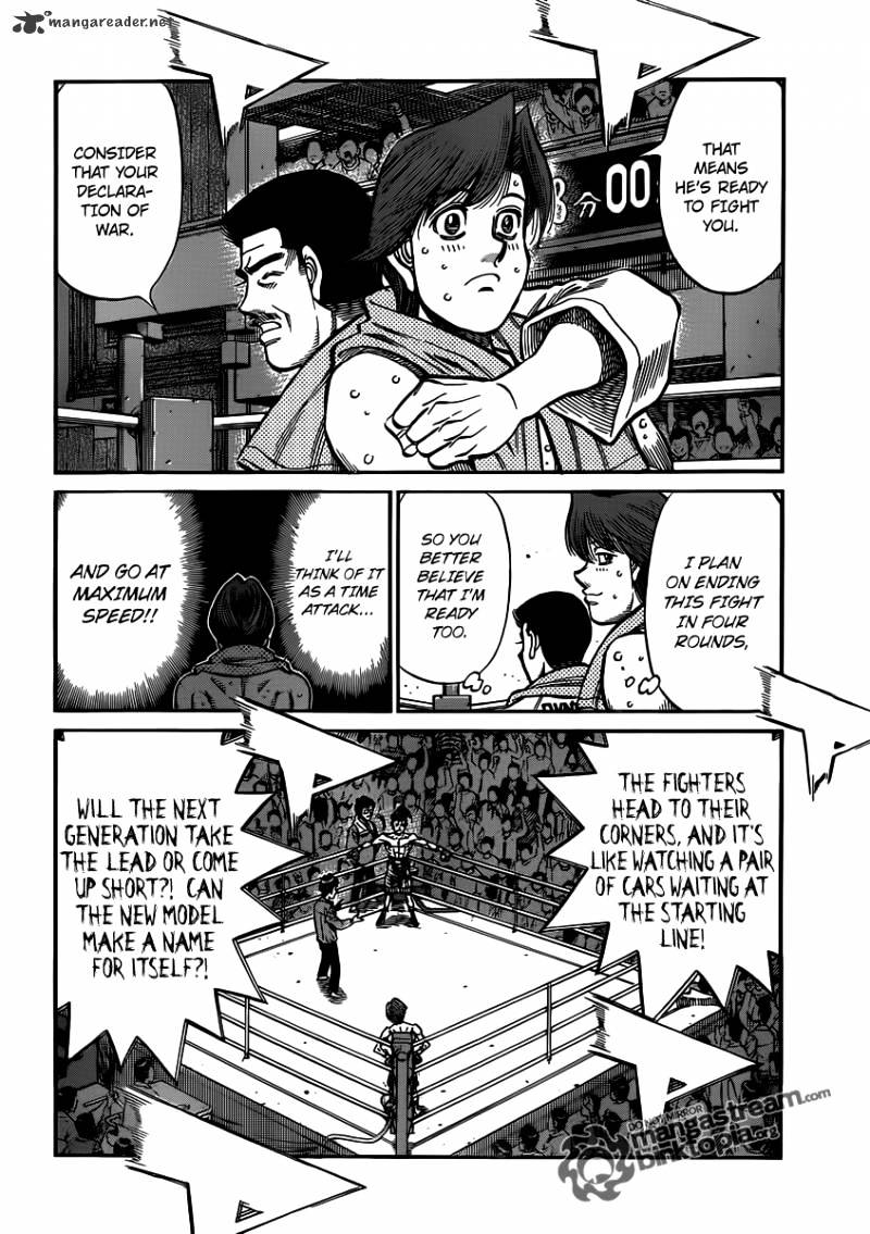 Hajime no Ippo: Fighting Spirit, Chapter 954 image 04